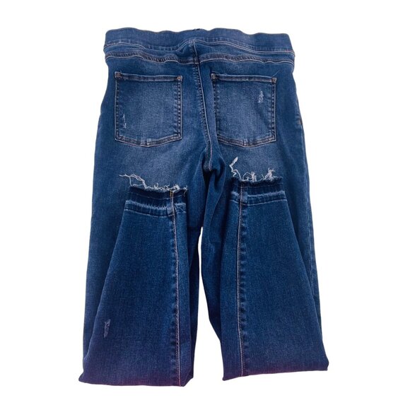 Spanx By Sara Blakely Women's Medium Distressed Skinny Jeans - Picture 4 of 7